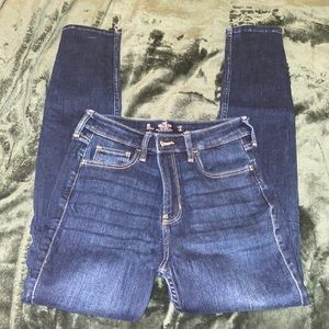 High rise skinny jean